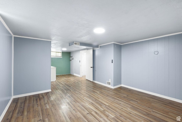 437 E 100 N, Brigham City, UT 84302 - basement featuring wood finished floors and baseboards