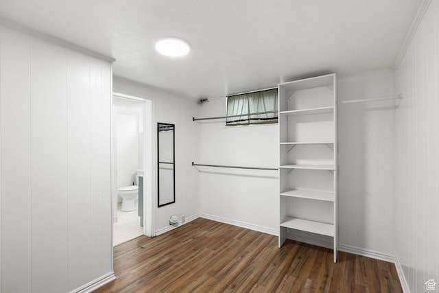 437 E 100 N, Brigham City, UT 84302 - spacious closet with dark wood-type flooring