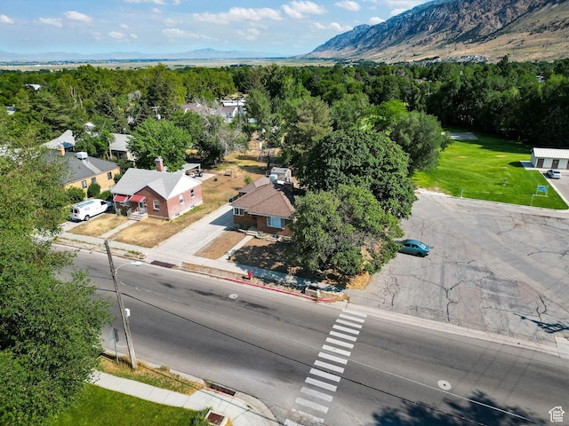437 E 100 N, Brigham City, UT 84302 - bird's eye view of a mountain backdrop and a heavily wooded area