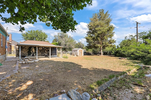 437 E 100 N, Brigham City, UT 84302 - view of yard with a shed
