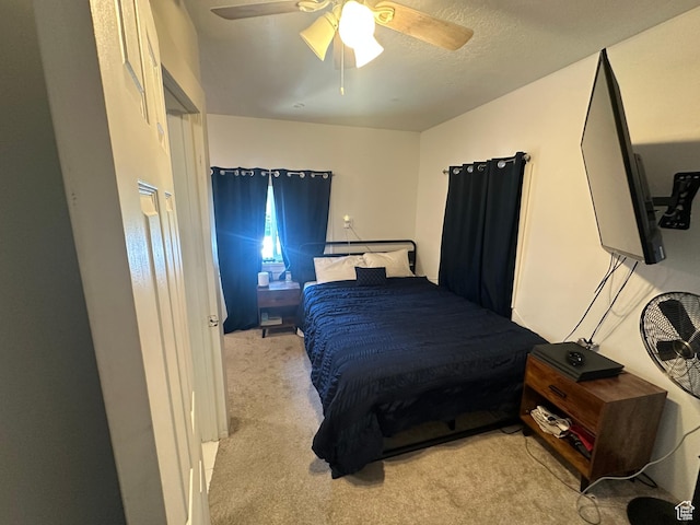 2019 Adams Ave, Ogden, UT 84401 - carpeted bedroom featuring a ceiling fan