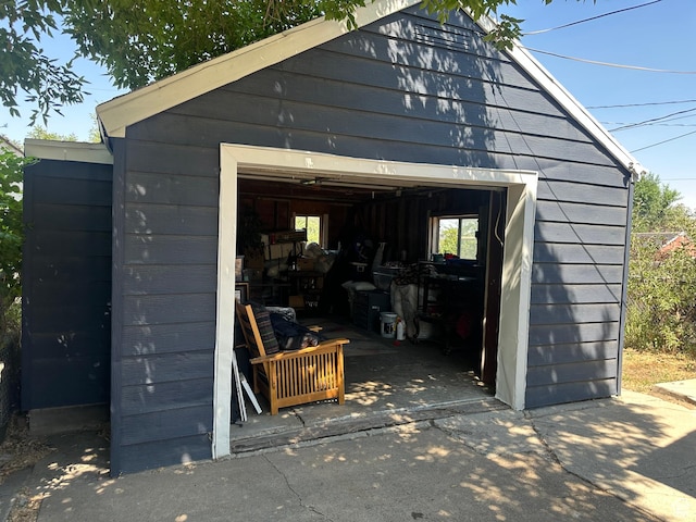 2019 Adams Ave, Ogden, UT 84401 - view of detached garage