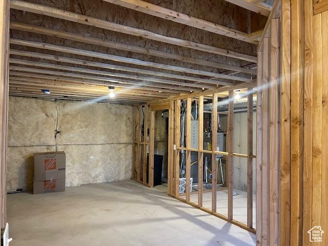 4542 Parkes Peak Ln, Riverton, UT 84096 - view of unfinished basement
