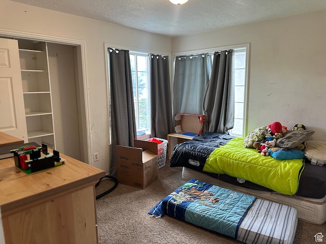 83 E 1820 S, Orem, UT 84058 - carpeted bedroom with a textured ceiling