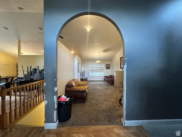 83 E 1820 S, Orem, UT 84058 - corridor with arched walkways and carpet