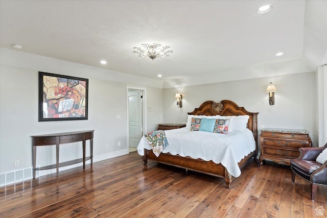 1711 N Compton Rd, Farmington, UT 84025 - bedroom featuring wood-type flooring and recessed lighting