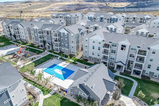 4234 W Mckellen Dr S Unit G301, Herriman, UT 84096 - bird's eye view of a mountain backdrop