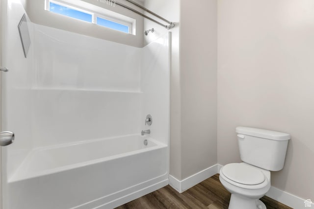 4234 W Mckellen Dr S Unit G301, Herriman, UT 84096 - bathroom featuring wood finished floors and bathing tub / shower combination