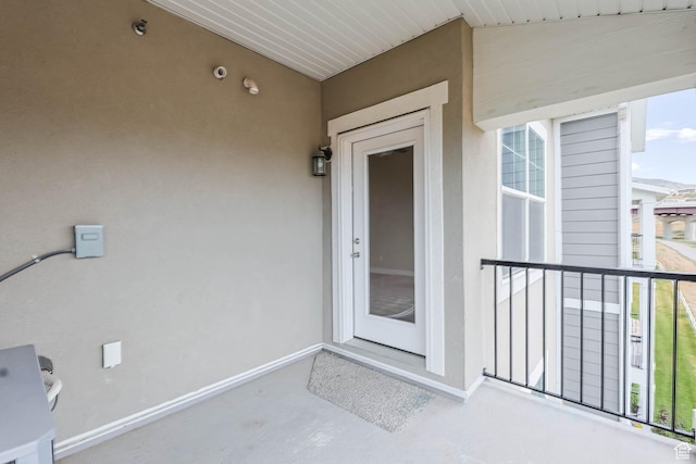 4234 W Mckellen Dr S Unit G301, Herriman, UT 84096 - property entrance featuring stucco siding and a balcony