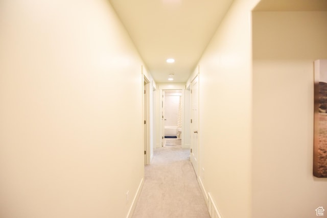1090 E 770 S, Heber City, UT 84032 - hall featuring light colored carpet and recessed lighting