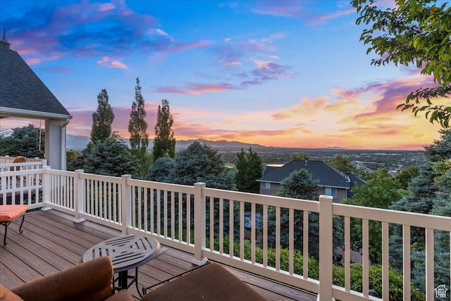 1677 E Wylie Ln, Draper, UT 84020 - view of wooden deck