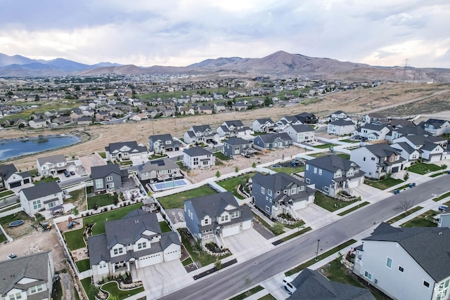 499 N Stone Ridge Dr, Saratoga Springs, UT 84045 - view of property location with nearby suburban area and a water and mountain view