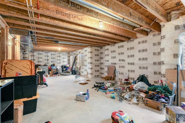 499 N Stone Ridge Dr, Saratoga Springs, UT 84045 - view of unfinished below grade area