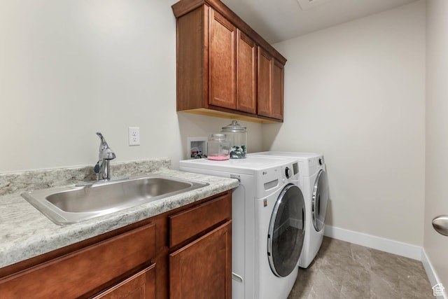 499 N Stone Ridge Dr, Saratoga Springs, UT 84045 - laundry area featuring washing machine and clothes dryer and cabinet space