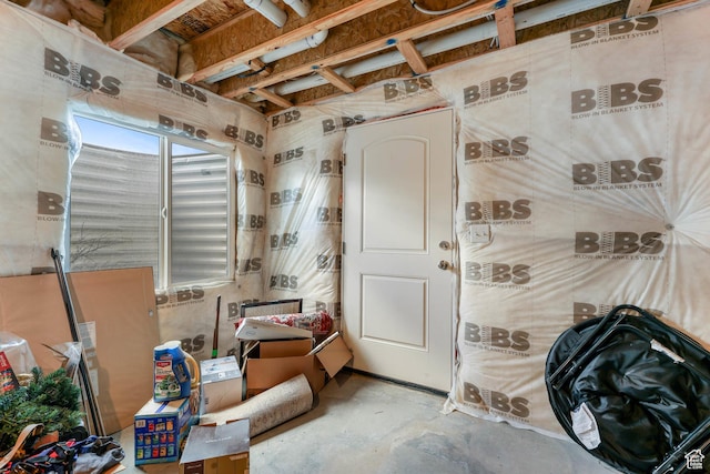499 N Stone Ridge Dr, Saratoga Springs, UT 84045 - misc room with concrete flooring
