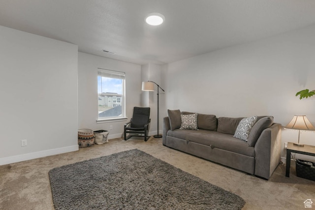 499 N Stone Ridge Dr, Saratoga Springs, UT 84045 - living area featuring carpet and baseboards
