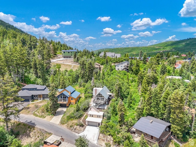 575 Upper Evergreen Dr, Park City, UT 84098 - aerial perspective of suburban area featuring a forest