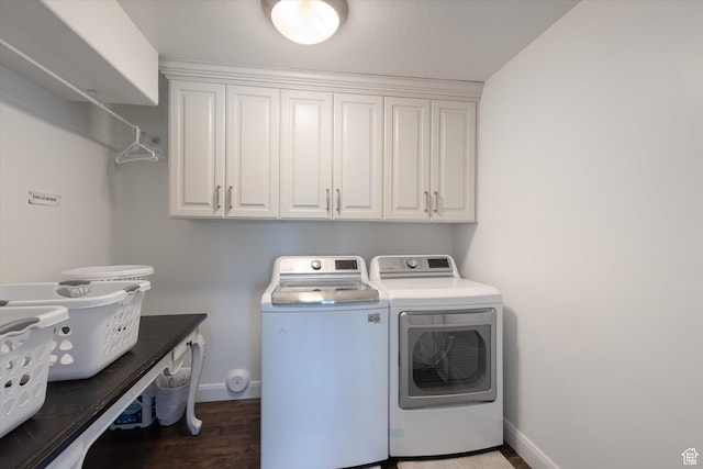 13 W 1370 S, Mona, UT 84645 - laundry room with independent washer and dryer, cabinet space, and wood finished floors