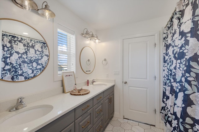 13 W 1370 S, Mona, UT 84645 - full bath featuring double vanity and tile patterned floors