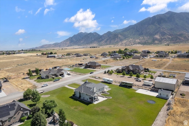 13 W 1370 S, Mona, UT 84645 - aerial view of residential area with mountains
