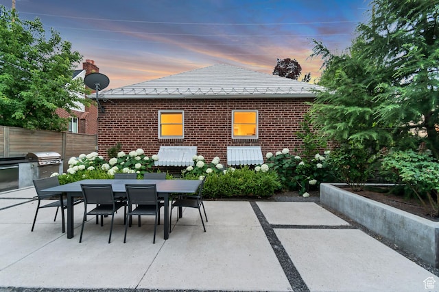 1221 E 800 S, Salt Lake City, UT 84102 - view of patio with outdoor dining area and area for grilling