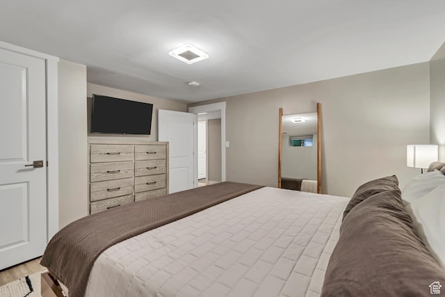 1221 E 800 S, Salt Lake City, UT 84102 - bedroom with light wood-style floors