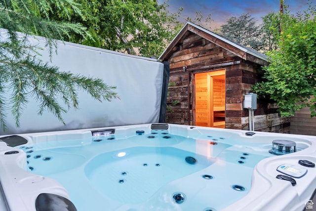 1221 E 800 S, Salt Lake City, UT 84102 - exterior space featuring a hot tub
