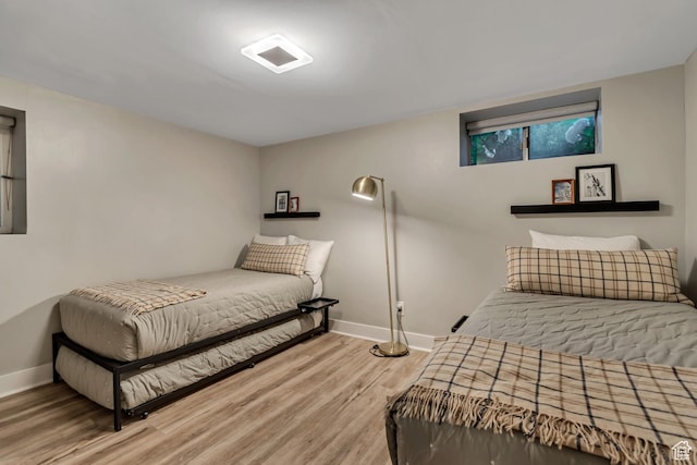 1221 E 800 S, Salt Lake City, UT 84102 - bedroom with wood finished floors and baseboards