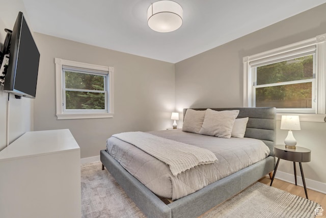 1221 E 800 S, Salt Lake City, UT 84102 - bedroom featuring multiple windows and light wood-style floors