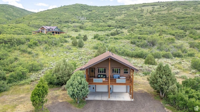 1674 S Cottonwood Ct Unit 1217, Heber City, UT 84032 - view from above of property with a heavily wooded area and mountains