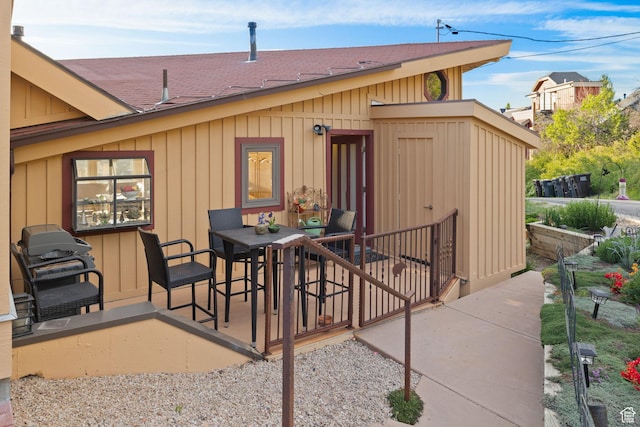 235 Mchenry Ave, Park City, UT 84060 - view of patio featuring outdoor dining space