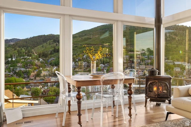 235 Mchenry Ave, Park City, UT 84060 - sunroom with a mountain view