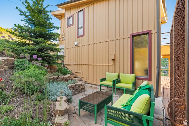 235 Mchenry Ave, Park City, UT 84060 - view of patio / terrace featuring outdoor lounge area