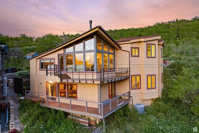 235 Mchenry Ave, Park City, UT 84060 - back of property featuring a balcony