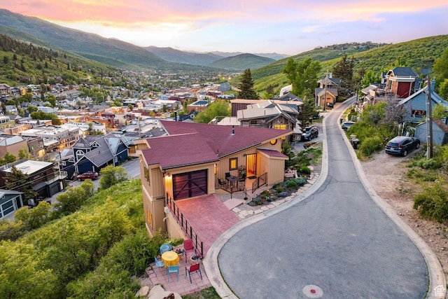 235 Mchenry Ave, Park City, UT 84060 - aerial view of residential area with mountains