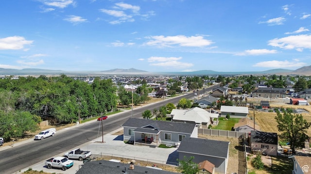 516 N Broadway Ave, Tooele, UT 84074 - aerial perspective of suburban area featuring mountains
