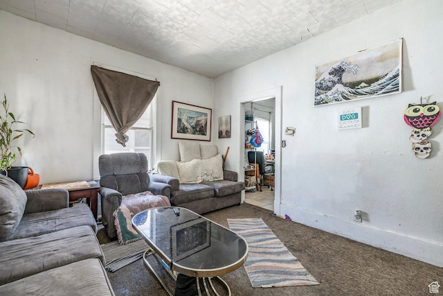 2438 B Ave, Ogden, UT 84401 - living room featuring carpet floors