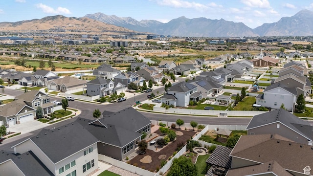 3301 W Cramden Dr, Lehi, UT 84043 - aerial perspective of suburban area featuring mountains
