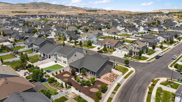 3301 W Cramden Dr, Lehi, UT 84043 - aerial overview of property's location featuring nearby suburban area and mountains