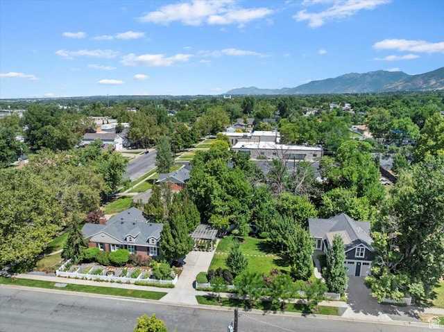 93 S 200 E, Kaysville, UT 84037 - aerial view of residential area featuring a mountainous background