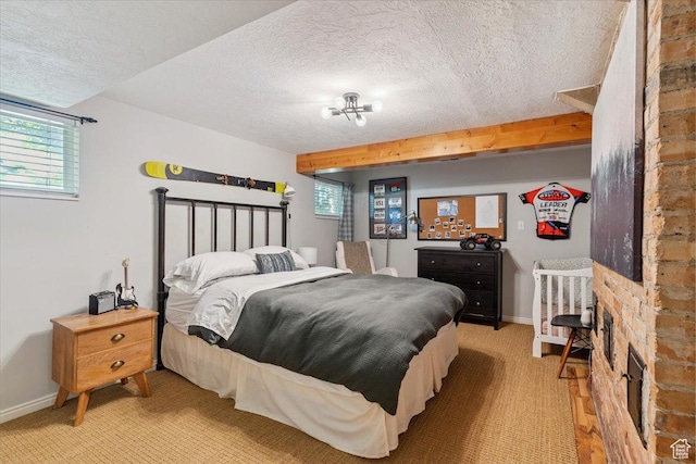93 S 200 E, Kaysville, UT 84037 - bedroom with a textured ceiling, multiple windows, and light carpet