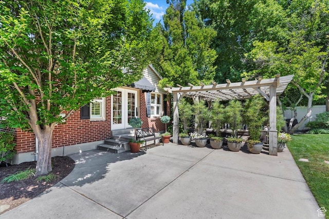 93 S 200 E, Kaysville, UT 84037 - view of patio / terrace featuring a pergola