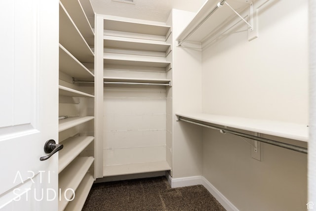 94 S 6175 W, Hurricane, UT 84737 - walk in closet featuring dark colored carpet