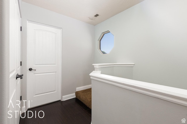 94 S 6175 W, Hurricane, UT 84737 - hall with dark wood finished floors and baseboards