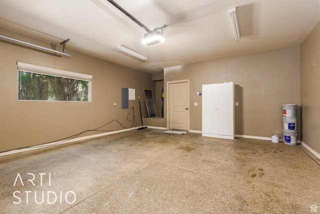 94 S 6175 W, Hurricane, UT 84737 - garage with electric panel and a garage door opener