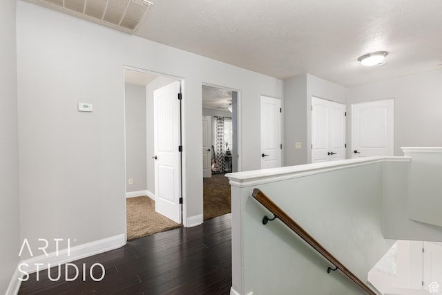 94 S 6175 W, Hurricane, UT 84737 - hall featuring an upstairs landing and dark wood finished floors