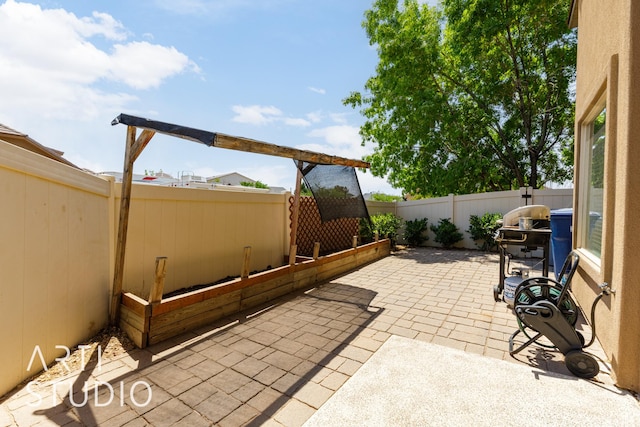 94 S 6175 W, Hurricane, UT 84737 - fenced backyard featuring a patio area and grilling area
