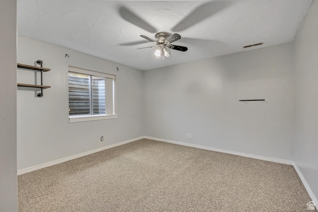 2331 W 13190 S, Riverton, UT 84065 - carpeted empty room featuring a ceiling fan and baseboards