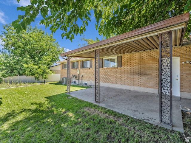 3112 W 5685 S, Taylorsville, UT 84129 - view of yard featuring a patio area
