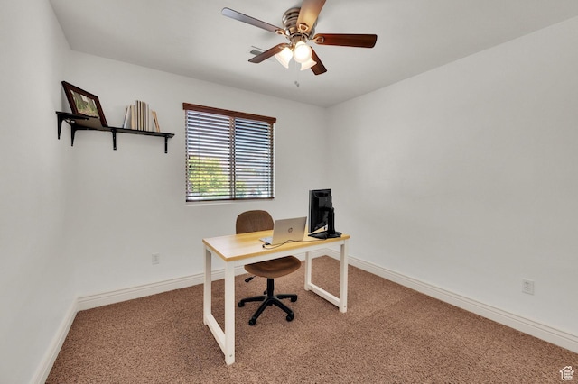 1879 W 2250 N, Lehi, UT 84043 - office space with carpet flooring and a ceiling fan